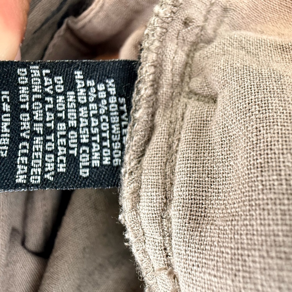 Sanctuary Camo Slim Leg Pants SZ 30 Military Print Stretch Chinos Utility Casual - Picture 7 of 9